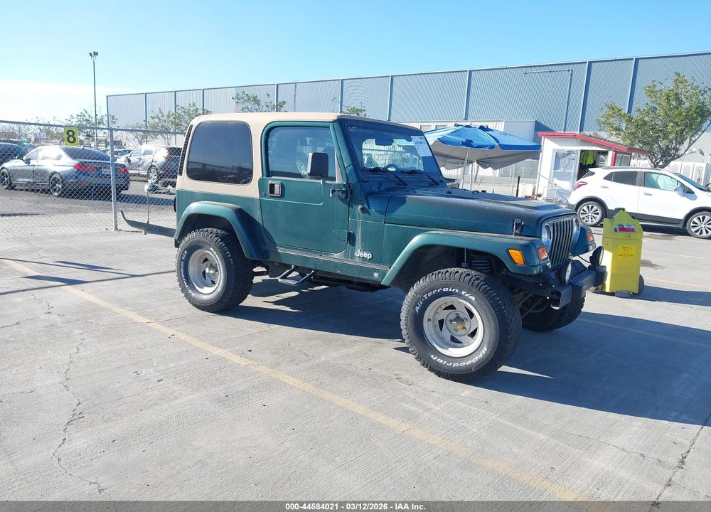 2000 JEEP WRANGLER SAHARA VIN: 1J4FA59SXYP726969