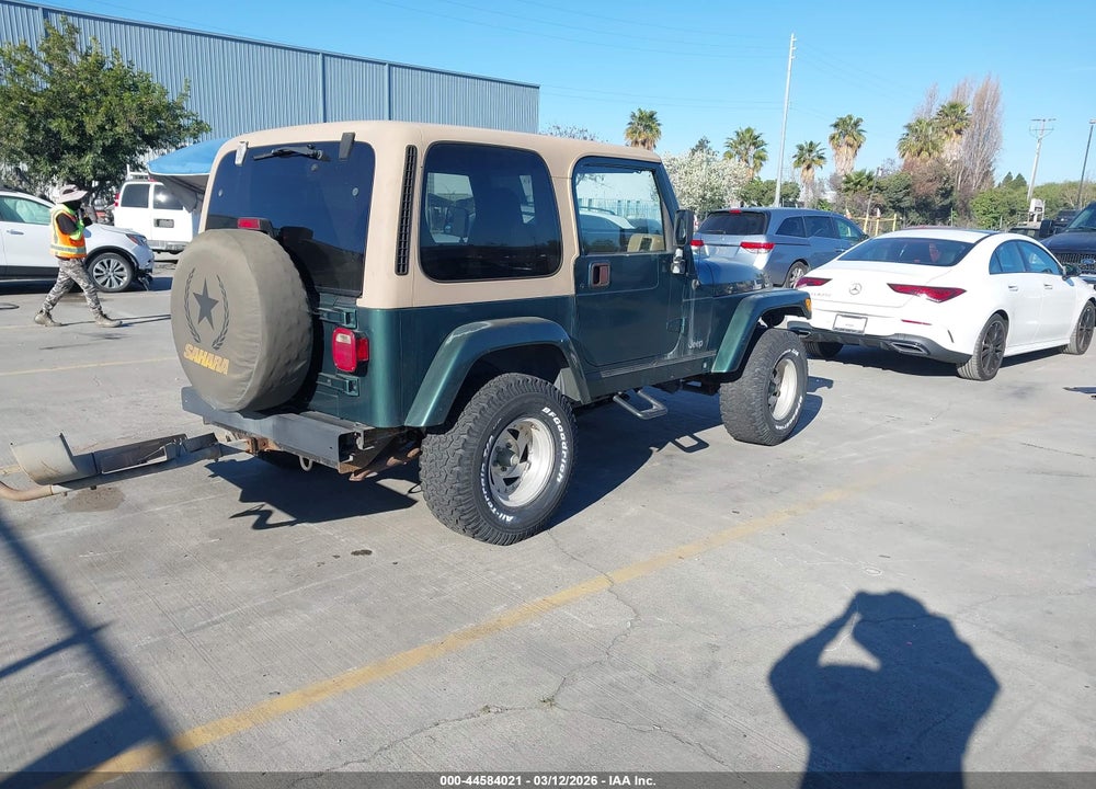 2000 JEEP WRANGLER SAHARA VIN: 1J4FA59SXYP726969