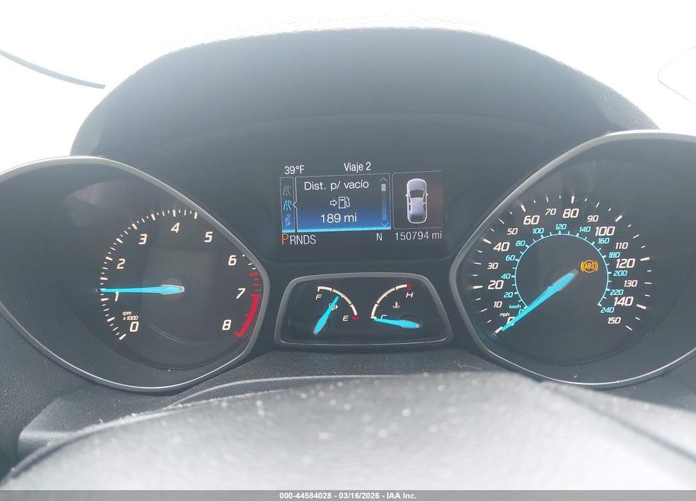 2013 FORD ESCAPE SEL VIN: 1FMCU0HX3DUA87941