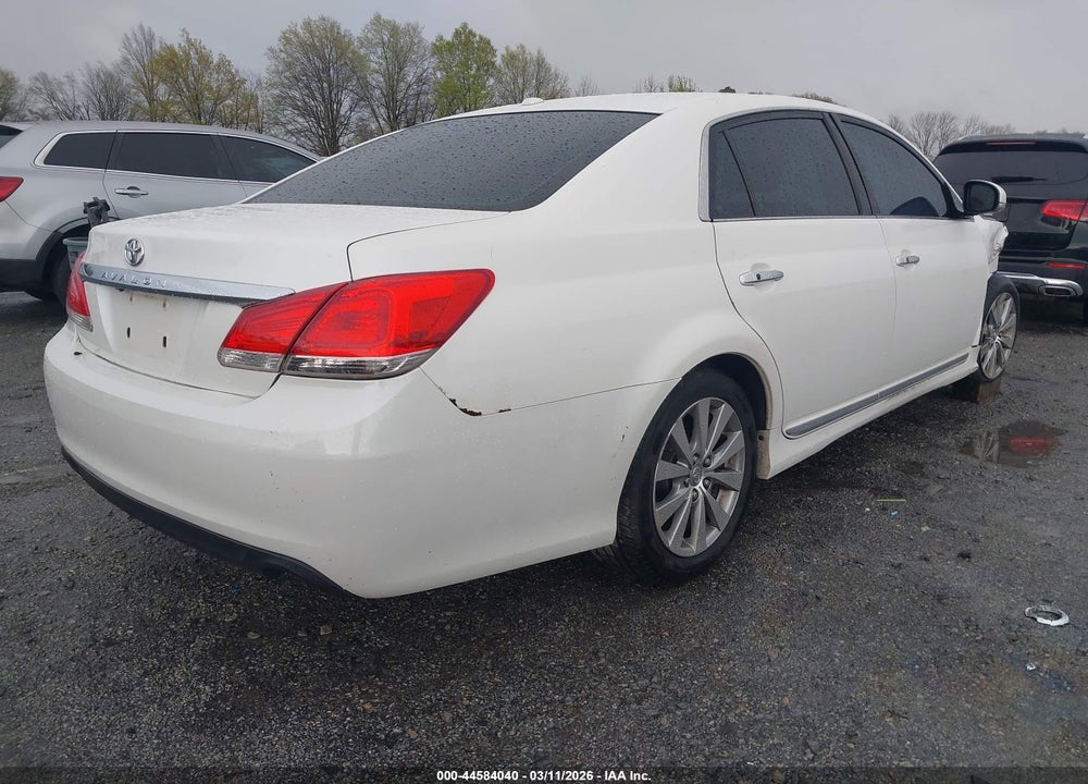 2011 TOYOTA AVALON LIMITED VIN: 4T1BK3DB0BU381176