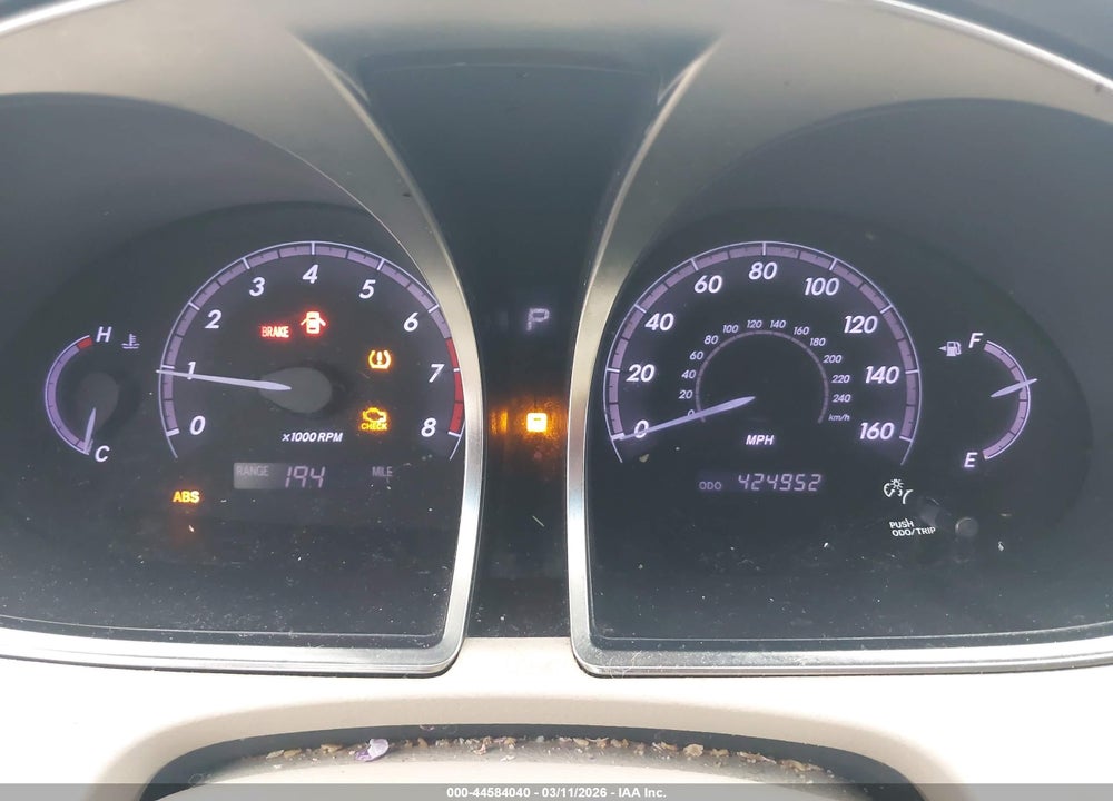 2011 TOYOTA AVALON LIMITED VIN: 4T1BK3DB0BU381176