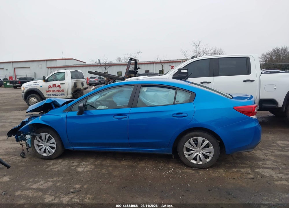 2022 SUBARU IMPREZA BASE VIN: 4S3GKAB61N3601553
