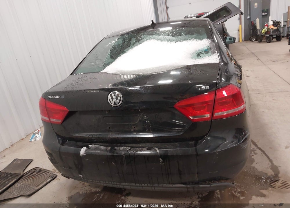 2013 VOLKSWAGEN PASSAT 2.5L SE VIN: 1VWBP7A36DC116200