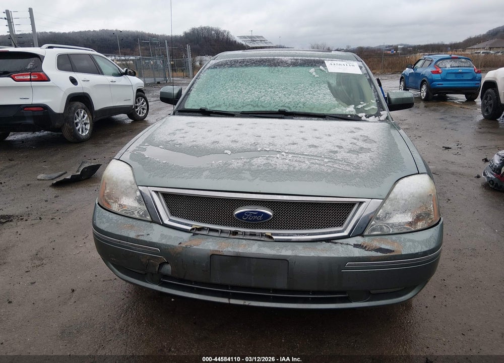 2007 FORD FIVE HUNDRED SEL VIN: 1FAFP27187G122564