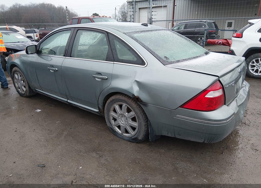 2007 FORD FIVE HUNDRED SEL VIN: 1FAFP27187G122564