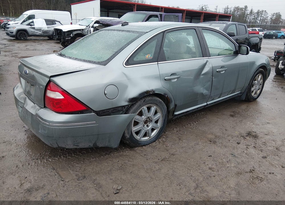 2007 FORD FIVE HUNDRED SEL VIN: 1FAFP27187G122564