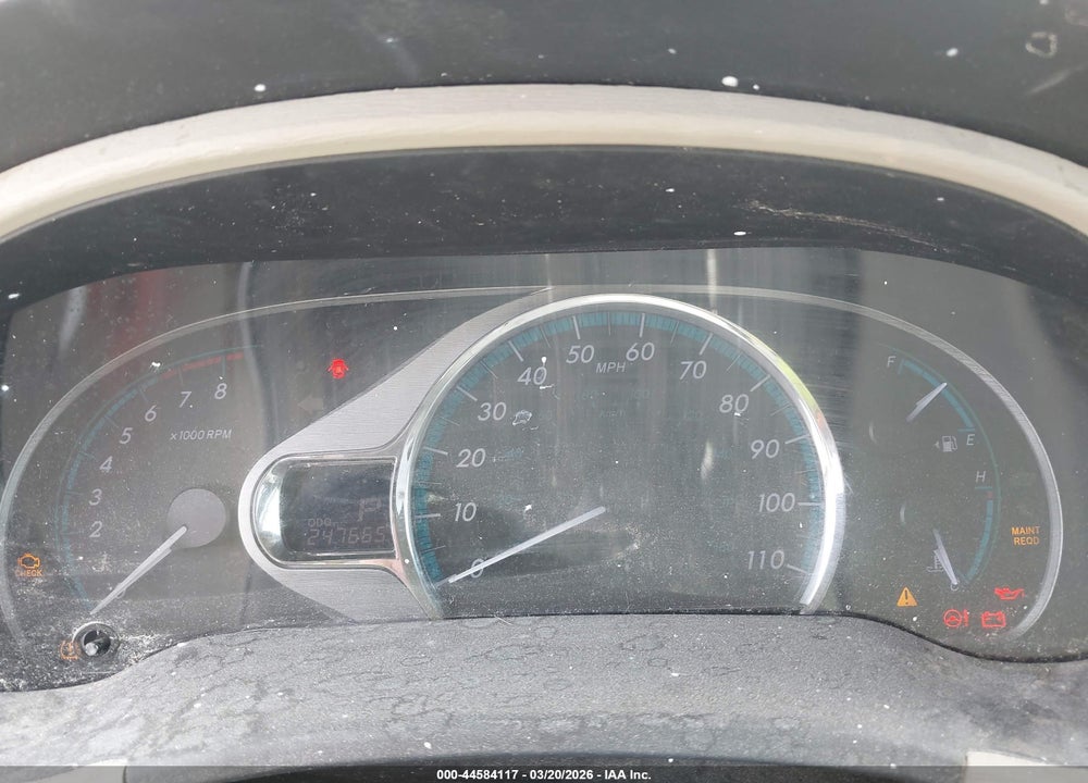 2011 TOYOTA SIENNA LIMITED V6 VIN: 5TDYK3DC1BS039733