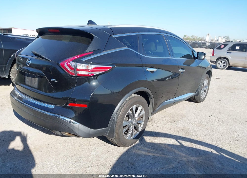 2017 NISSAN MURANO SL VIN: 5N1AZ2MG3HN157481