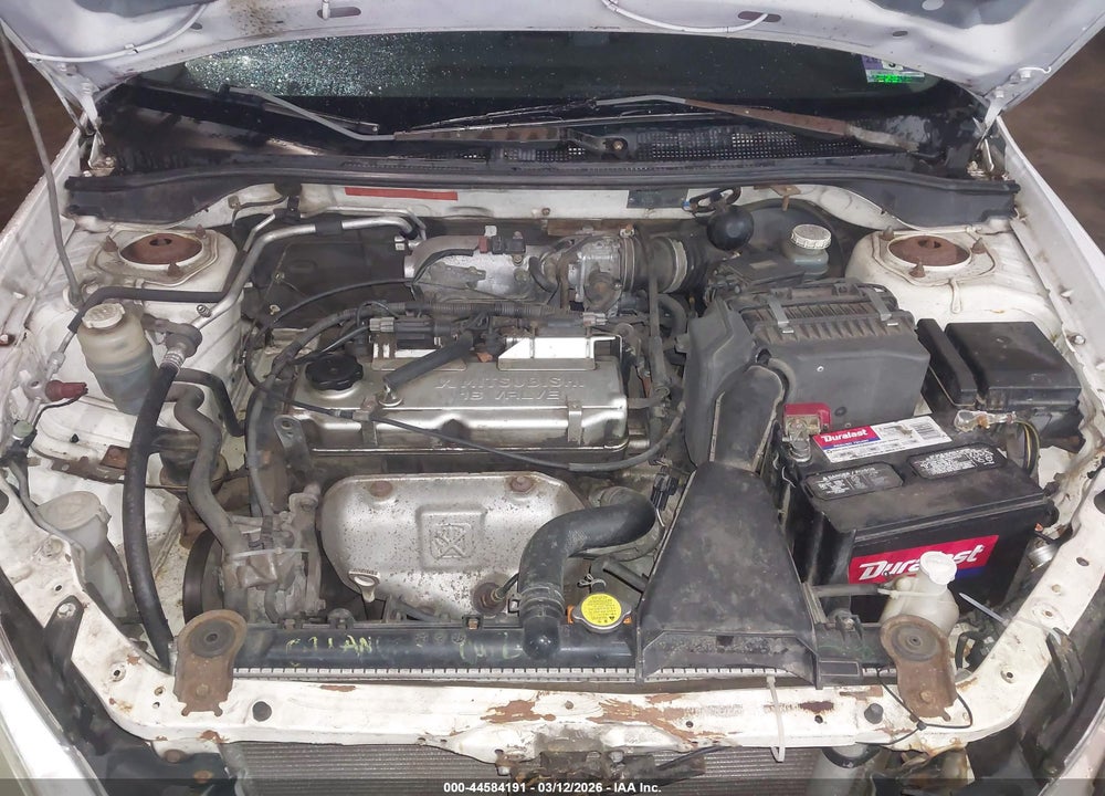 2004 MITSUBISHI LANCER ES VIN: JA3AJ26E64U063438