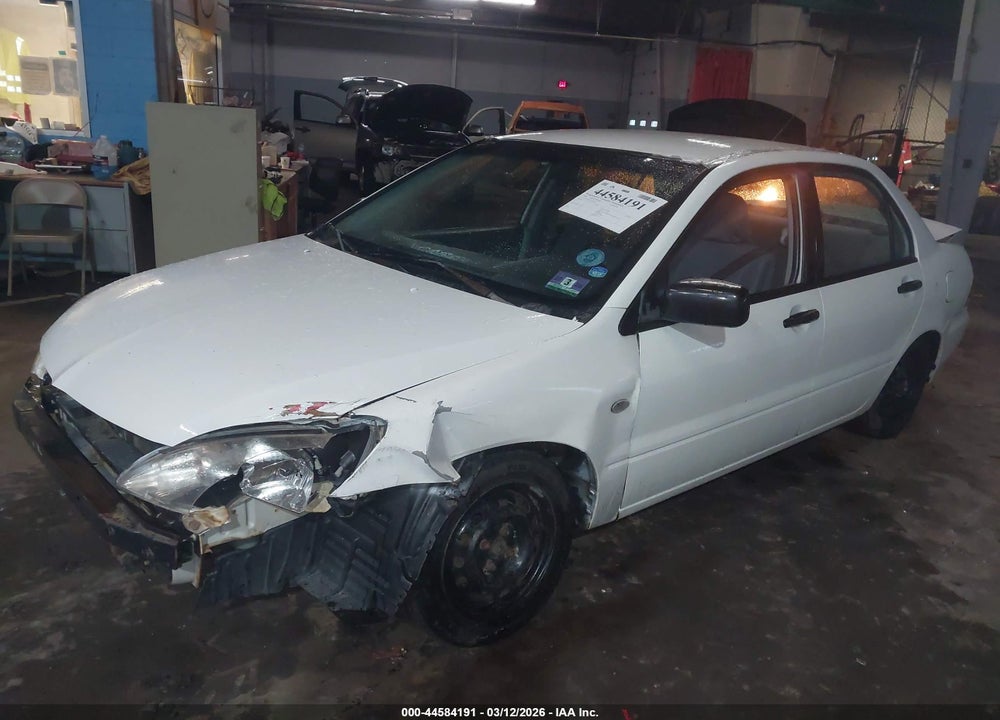 2004 MITSUBISHI LANCER ES VIN: JA3AJ26E64U063438