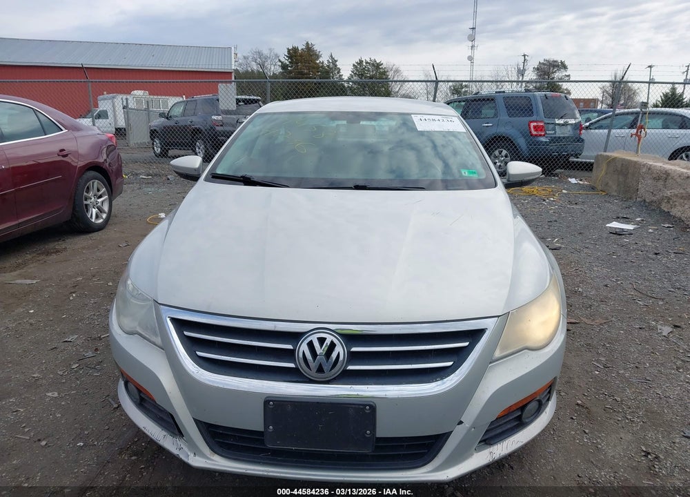 2010 VOLKSWAGEN CC SPORT VIN: WVWMP7AN9AE561365
