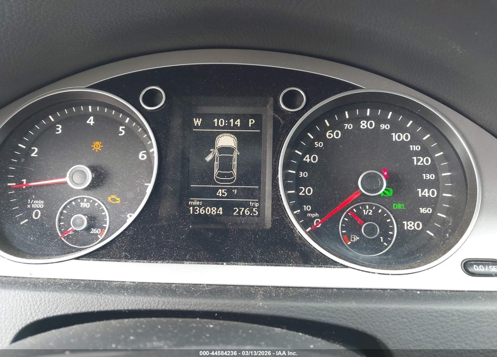 2010 VOLKSWAGEN CC SPORT VIN: WVWMP7AN9AE561365
