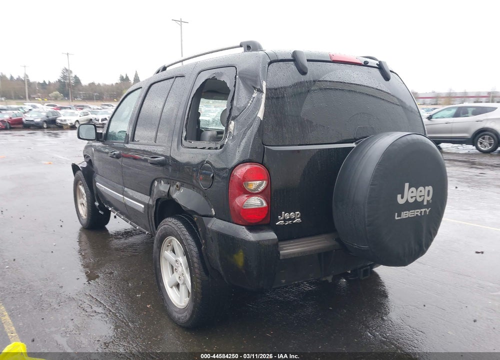 2006 JEEP LIBERTY LIMITED EDITION VIN: 1J4GL58K36W148460