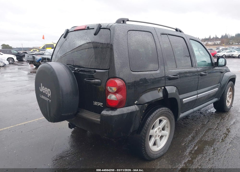 2006 JEEP LIBERTY LIMITED EDITION VIN: 1J4GL58K36W148460