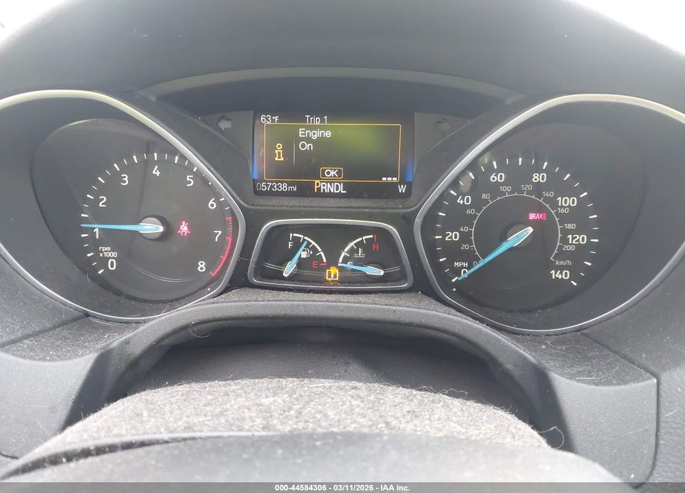2016 FORD FOCUS SE VIN: 1FADP3F25GL352674