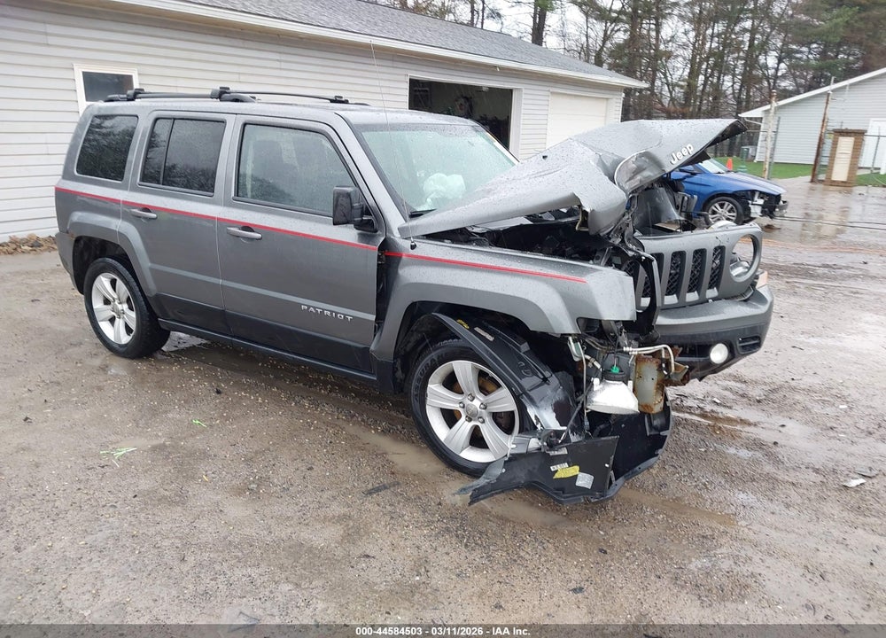 2012 JEEP PATRIOT LATITUDE VIN: 1C4NJPFA0CD542286