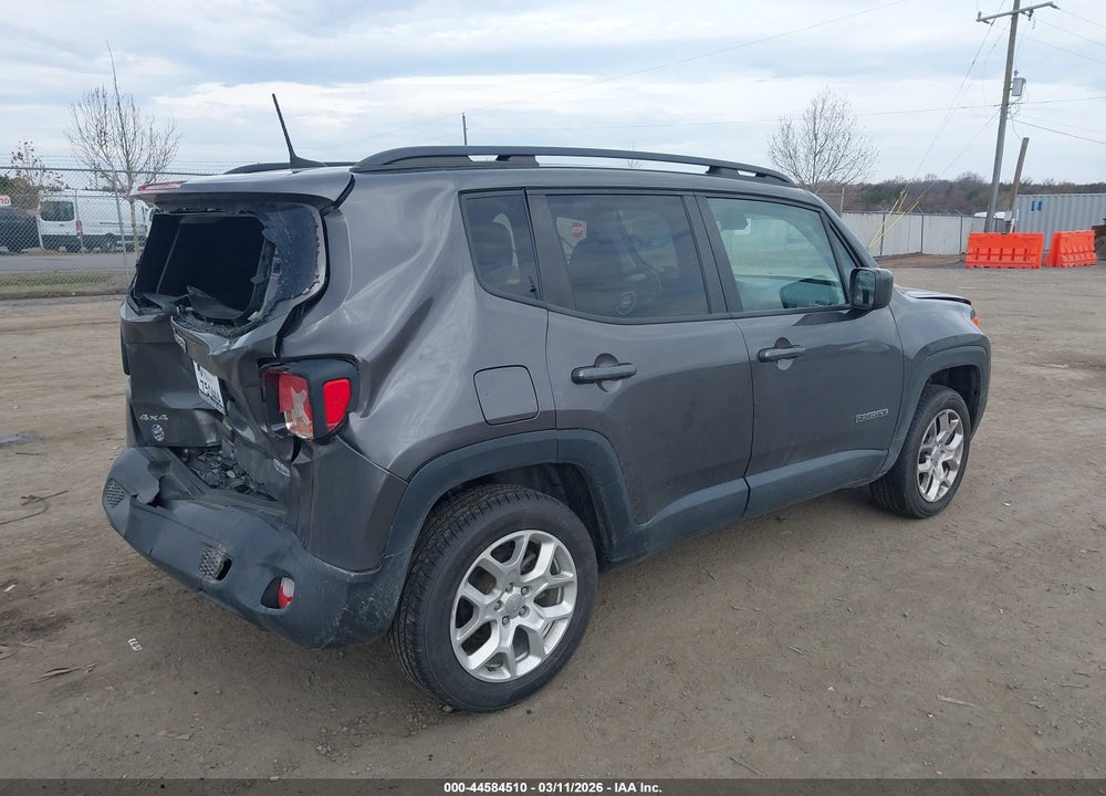 2018 JEEP RENEGADE LATITUDE 4X4 VIN: ZACCJBBB6JPH21178