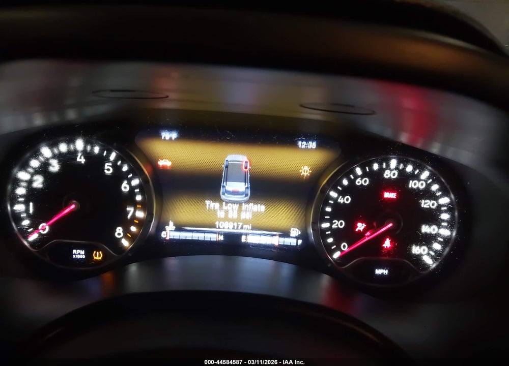 2018 JEEP RENEGADE LIMITED FWD VIN: ZACCJADB1JPH03257