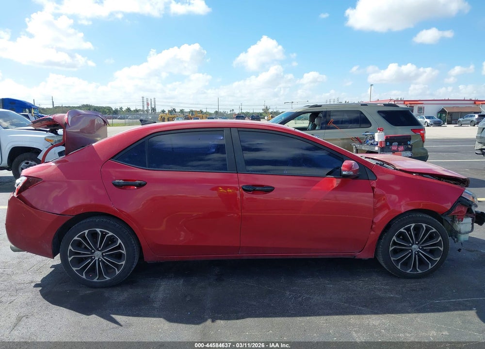2015 TOYOTA COROLLA L VIN: 2T1BURHE3FC376109