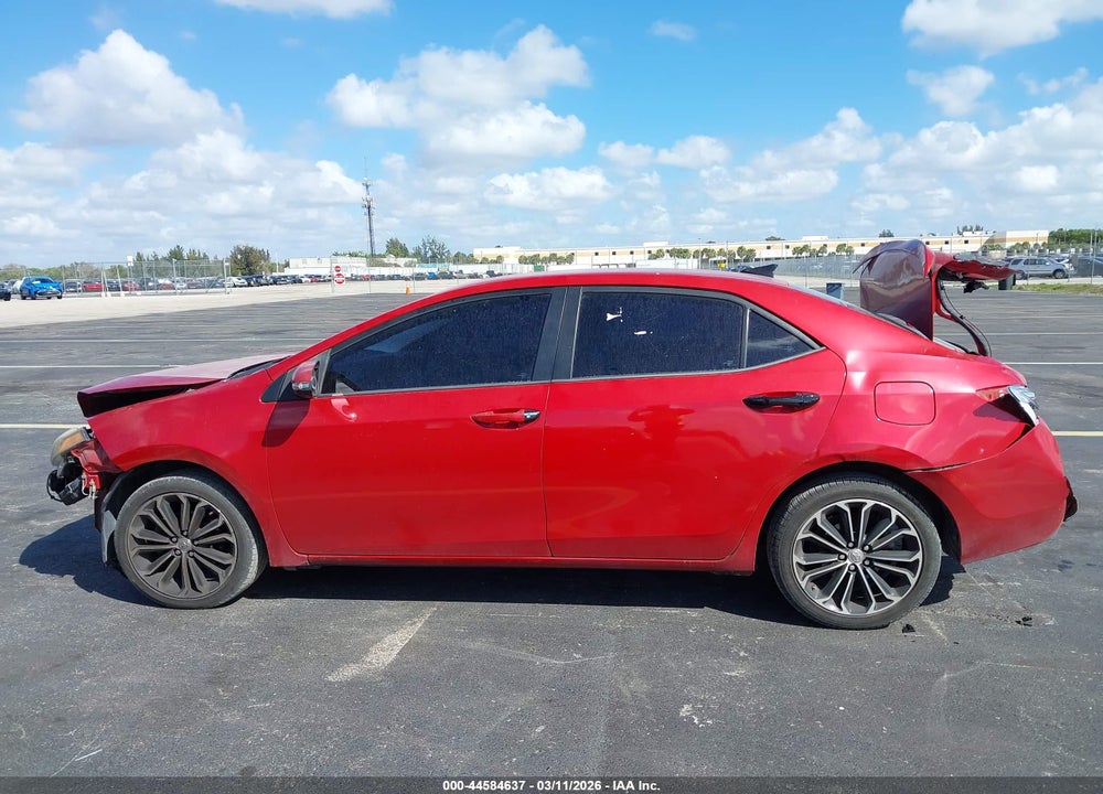 2015 TOYOTA COROLLA L VIN: 2T1BURHE3FC376109
