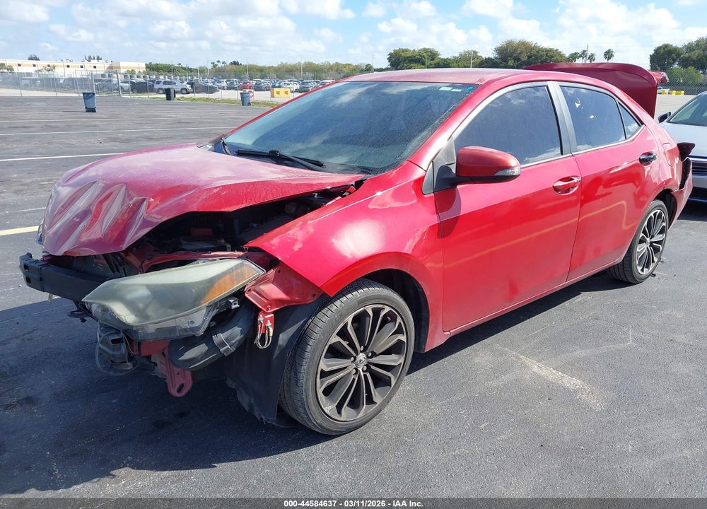 2015 TOYOTA COROLLA L VIN: 2T1BURHE3FC376109