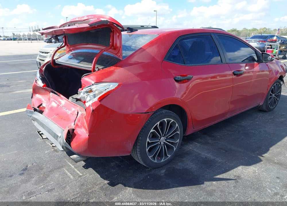 2015 TOYOTA COROLLA L VIN: 2T1BURHE3FC376109