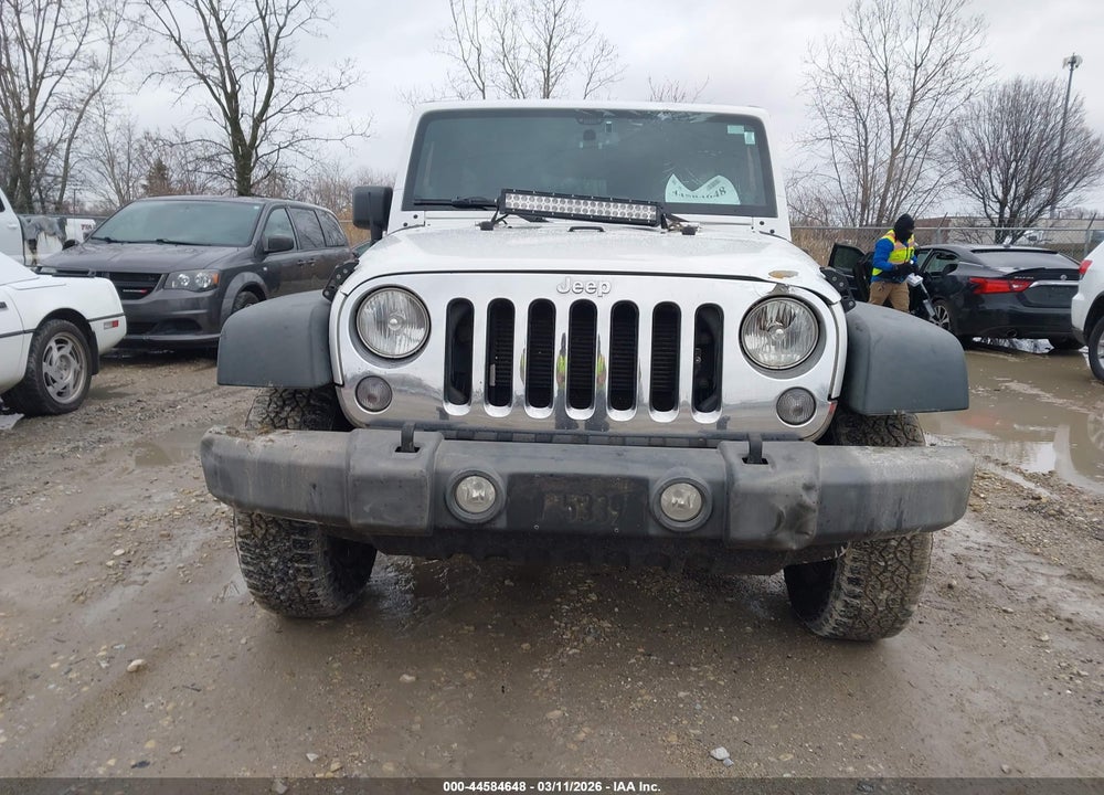 2014 JEEP WRANGLER UNLIMITED SPORT VIN: 1C4BJWDG0EL163687