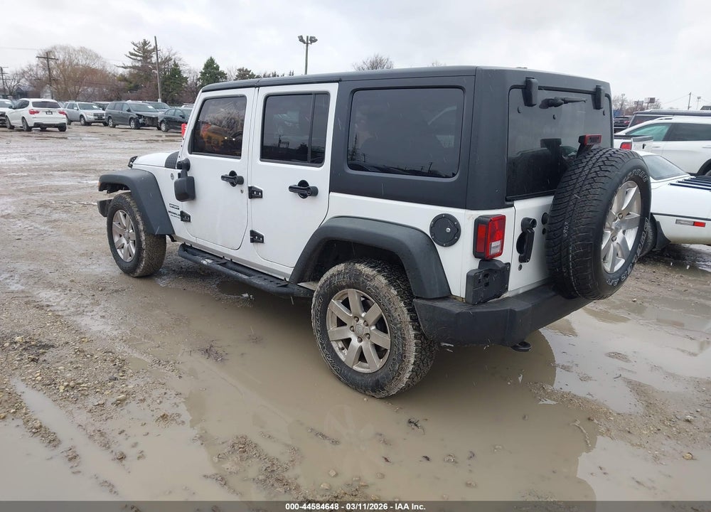 2014 JEEP WRANGLER UNLIMITED SPORT VIN: 1C4BJWDG0EL163687