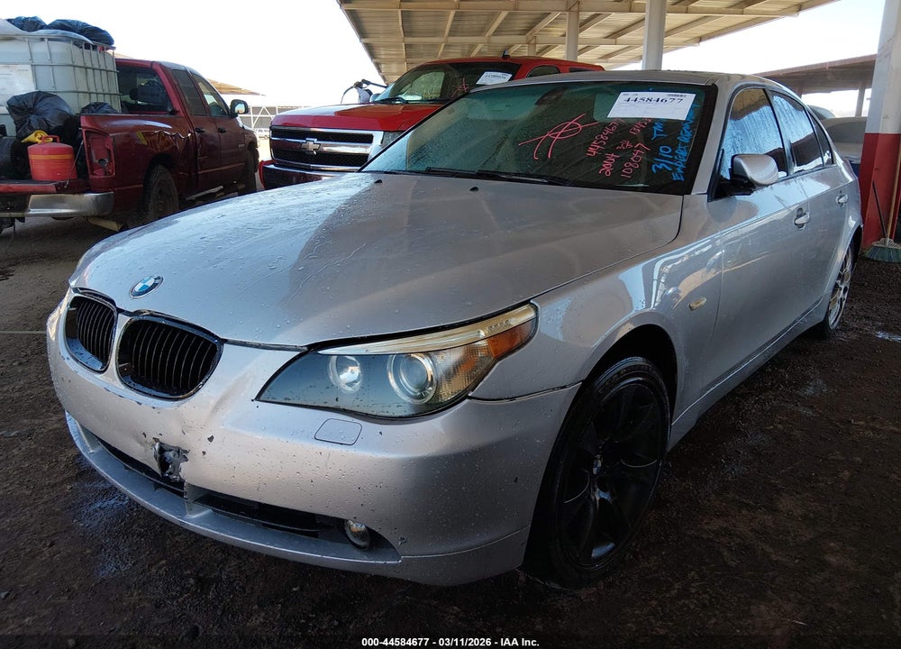 2004 BMW 545I VIN: WBANB33554B108047