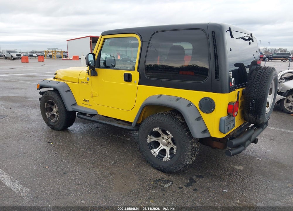 2006 JEEP WRANGLER SPORT VIN: 1J4FA49SX6P761440