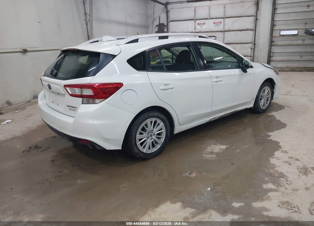 2017 SUBARU IMPREZA PREMIUM VIN: 4S3GTAB66H3731281