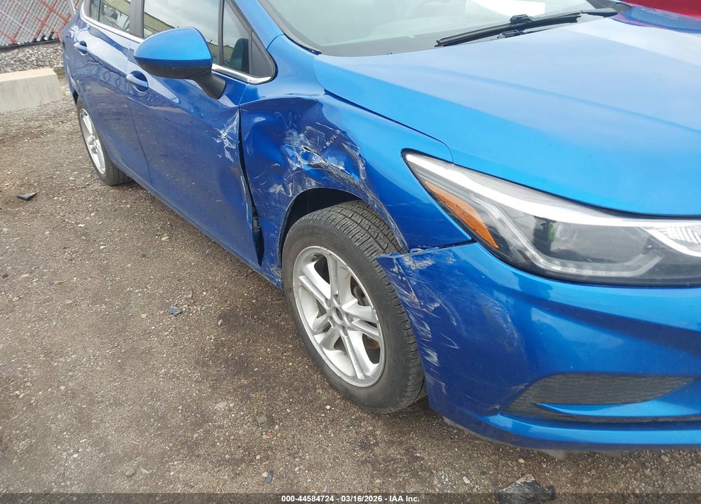 2017 CHEVROLET CRUZE LT AUTO VIN: 1G1BE5SM8H7109986