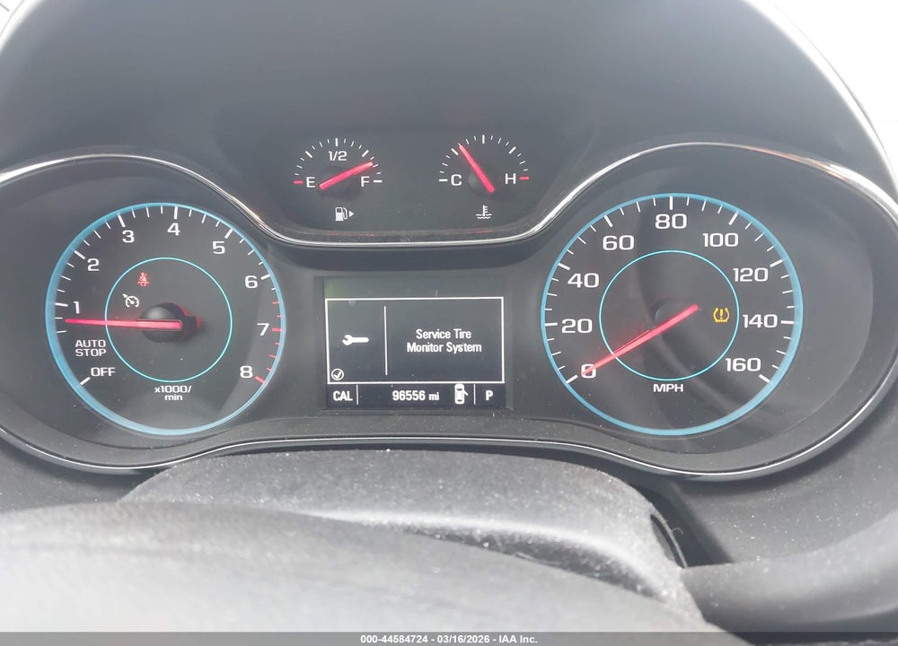2017 CHEVROLET CRUZE LT AUTO VIN: 1G1BE5SM8H7109986