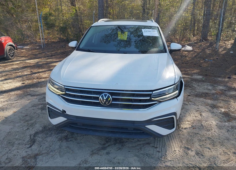 2022 VOLKSWAGEN TIGUAN 2.0T SE VIN: 3VV3B7AX1NM014488