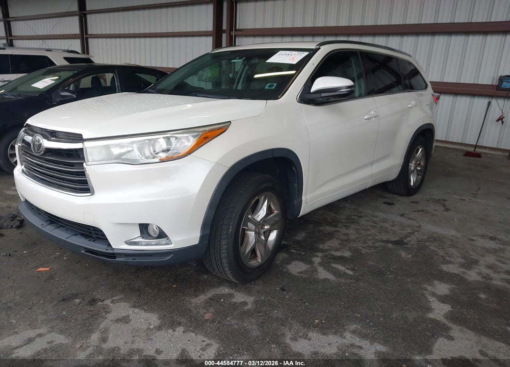 2014 TOYOTA HIGHLANDER LIMITED PLATINUM V6 VIN: 5TDYKRFHXES026205