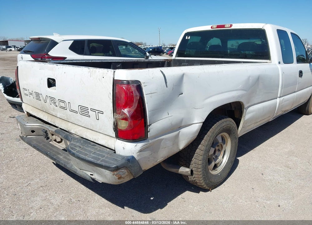 2004 CHEVROLET SILVERADO 1500 WORK TRUCK VIN: 1GCEC19T44E308118