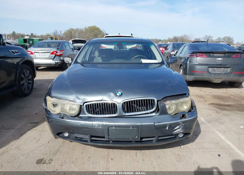 2003 BMW 745LI VIN: WBAGN63423DR13404