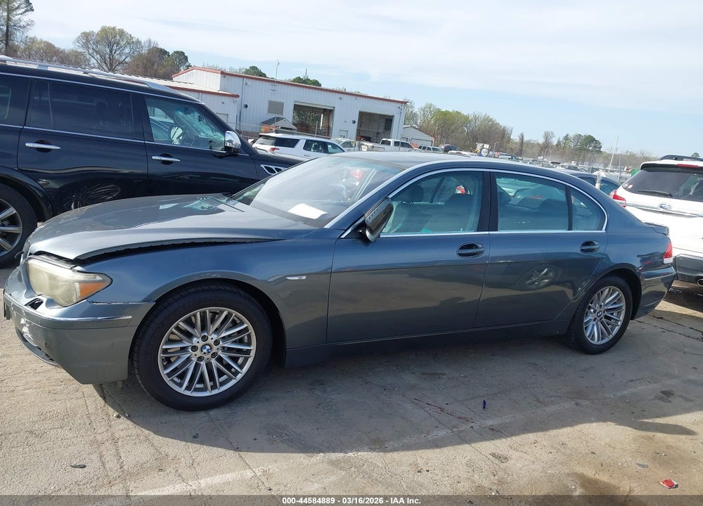 2003 BMW 745LI VIN: WBAGN63423DR13404