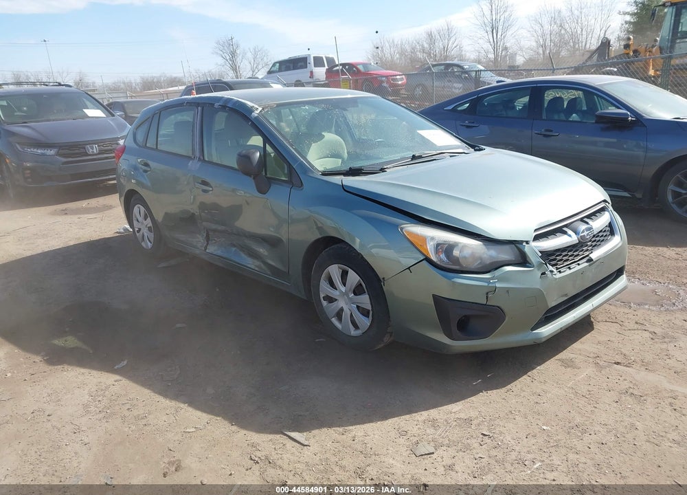 2014 SUBARU IMPREZA 2.0I VIN: JF1GPAA69EH324842