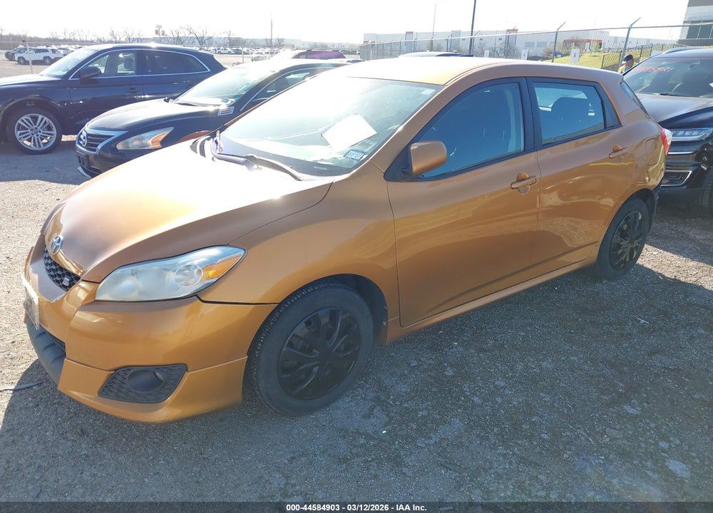 2009 TOYOTA MATRIX S VIN: 2T1KE40E99C004631