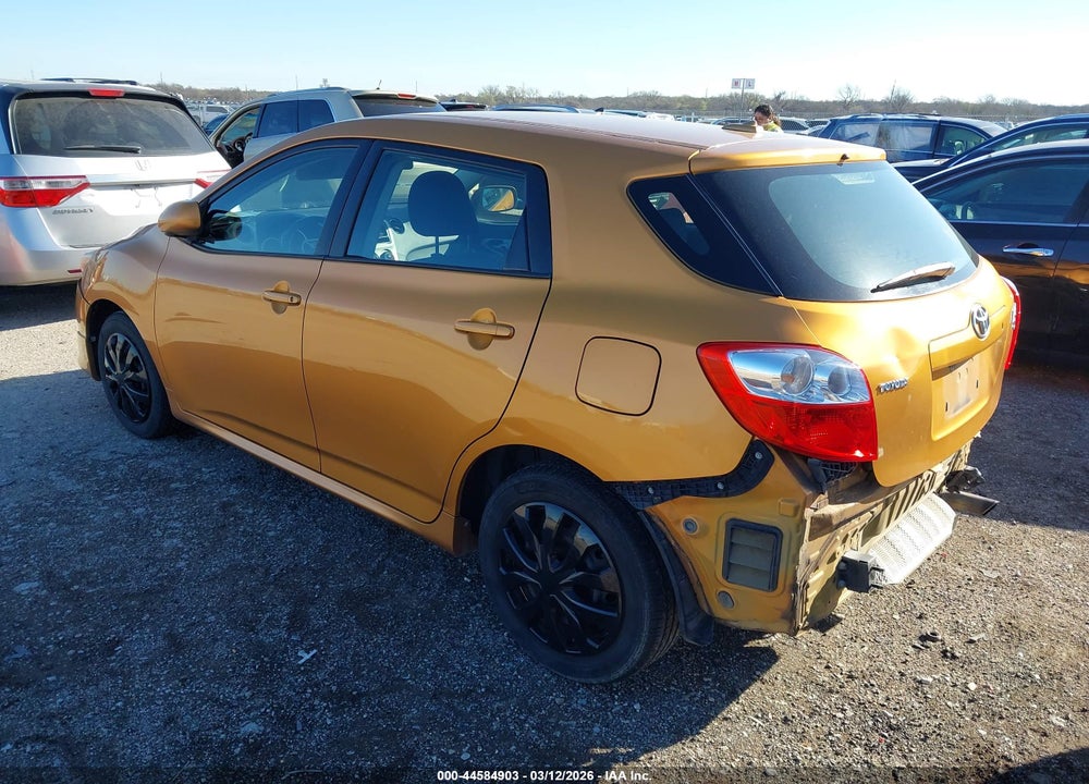 2009 TOYOTA MATRIX S VIN: 2T1KE40E99C004631