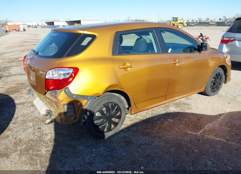 2009 TOYOTA MATRIX S VIN: 2T1KE40E99C004631