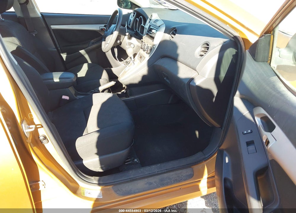 2009 TOYOTA MATRIX S VIN: 2T1KE40E99C004631