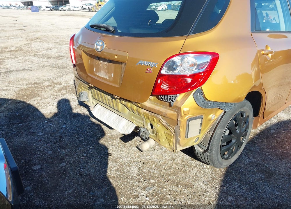 2009 TOYOTA MATRIX S VIN: 2T1KE40E99C004631