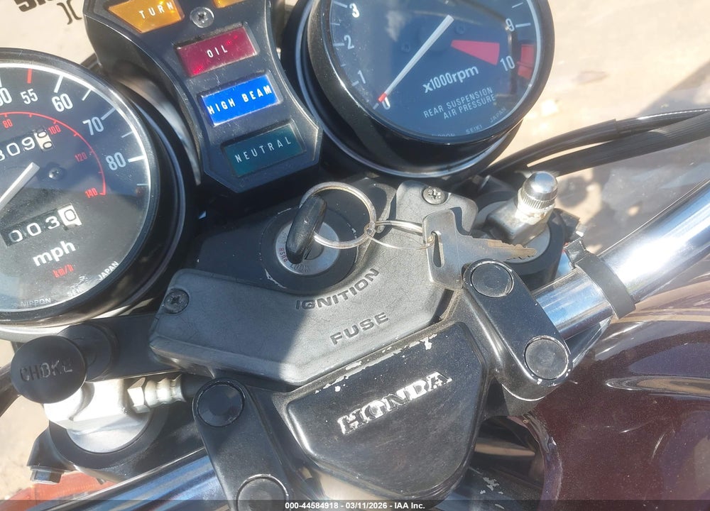 1981 HONDA CB900 C VIN: JH2SC0405BC102560