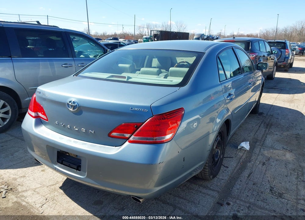 2005 TOYOTA AVALON LIMITED VIN: 4T1BK36B85U029061