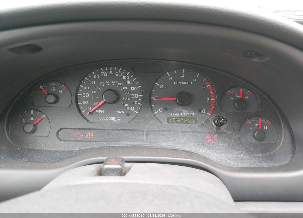 2004 FORD MUSTANG GT VIN: 1FAFP45X54F109453