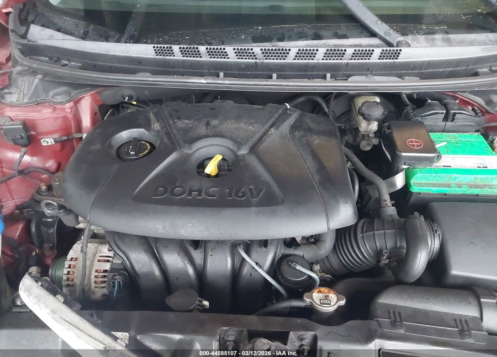 2014 HYUNDAI ELANTRA SE VIN: 5NPDH4AE1EH485111