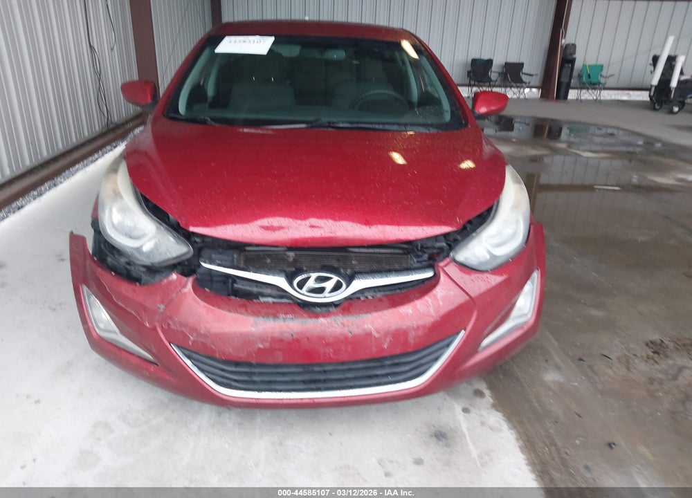 2014 HYUNDAI ELANTRA SE VIN: 5NPDH4AE1EH485111