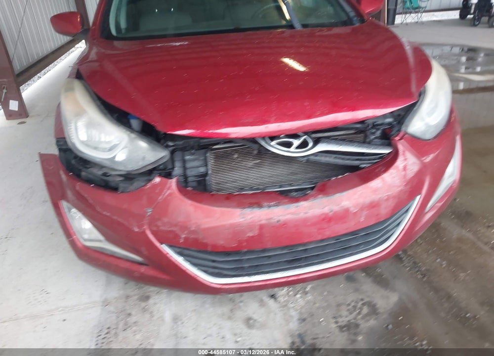 2014 HYUNDAI ELANTRA SE VIN: 5NPDH4AE1EH485111